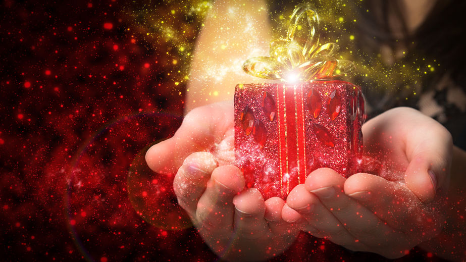 48631095 - red gift christmas magic